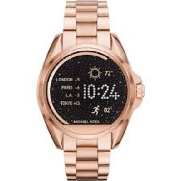 Michael Kors Accessories - Michael Kors Unisex Rose Gold Smart Watch MKT5004
